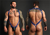 CellBlock 13 Prowler Neoprene Body Harness w/ Cock Ring