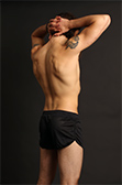 CellBlock 13 Tailback Mesh Short with Jock Pouch