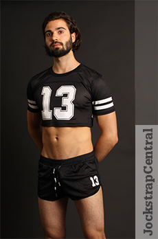 CellBlock 13 Tailback Mesh Short with Jock Pouch