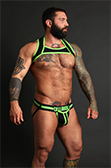 CellBlock 13 Sentinel Hybrid Jockstrap with Jock Armour Cockring