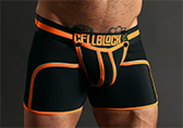 CellBlock 13 Sentinel Hybrid Trunk with Jock Armour Cockring