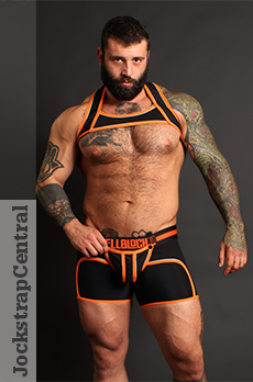 CellBlock 13 Sentinel Hybrid Trunk with Jock Armour Cockring