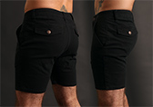 CellBlock 13 Titan Zipper Back Shorts