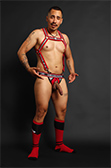 CellBlock 13 Rogue X Reflective Zipper Jockstrap