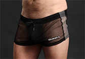 CellBlock 13 Challenger Mesh Shorts with Snap-off Pouch