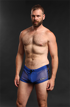 CellBlock 13 Challenger Mesh Shorts with Snap-off Pouch