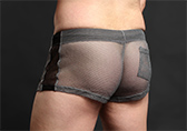 CellBlock 13 Challenger Mesh Shorts with Snap-off Pouch