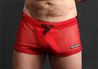 CellBlock 13 Challenger Mesh Shorts with Snap-off Pouch