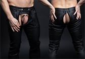 CellBlock 13 Slick Carpenter Zipper Pants