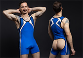 CellBlock 13 Take Down Open Back Wrestling Singlet