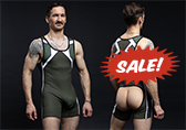CellBlock 13 Take Down Open Back Wrestling Singlet
