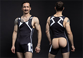 CellBlock 13 Take Down Open Back Wrestling Singlet