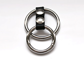 Raw Studio Double Metal Cock Rings - Snaps