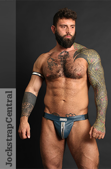 Raw Studio Lambs Touch Leather Jockstrap