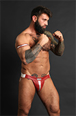 Raw Studio Lambs Touch Leather Jockstrap