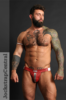 Raw Studio Lambs Touch Leather Jockstrap