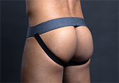 Raw Studio Orange Crush Crocodile Leather Jock: