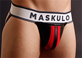 Maskulo Jockstrap with Detachable Pouch