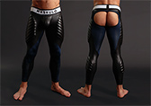 Maskulo Open Back Leggings with Easy Access Cod Piece