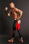 Maskulo Open Back Leggings with Easy Access Cod Piece