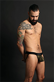 McKillop Max Bulge Sheer Mesh Jockstrap with Cock Ring