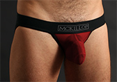 McKillop Max Bulge Sheer Mesh Jockstrap with Cock Ring