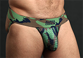 Alpha Charlie Mesh Camouflage Jockstrap