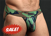 Alpha Charlie Mesh Camouflage Jockstrap