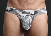 Alpha Charlie Mesh Camouflage Jockstrap