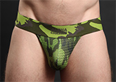 Alpha Charlie Mesh Camouflage Jockstrap