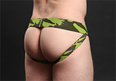 Alpha Charlie Mesh Camouflage Jockstrap