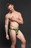 Alpha Charlie Mesh Camouflage Jockstrap