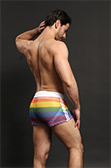 Alpha Charlie Scout Mesh Pride Shorts