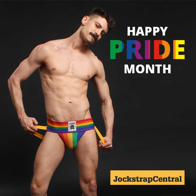 Happy Pride Month! Jockstrap Central Pride gear guide - Jockstrap Central