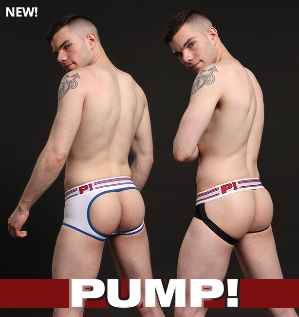 PUMP! E-Racer Collection - jockstraps and backless trunks