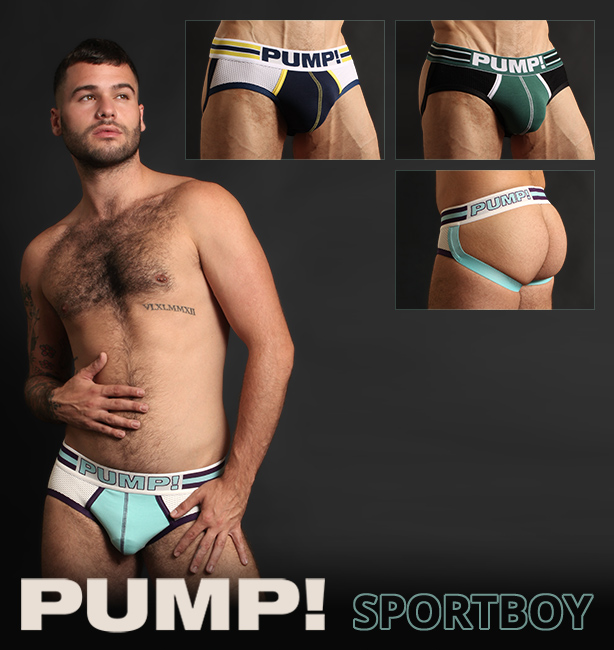 PUMP! Sportsboy Jockstraps are Here