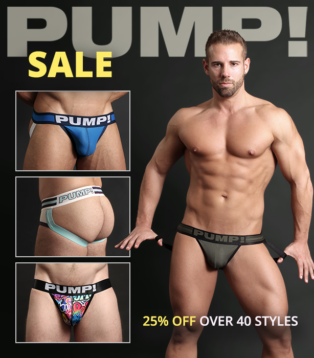 PUMP! Spring Sale - 25% off everything