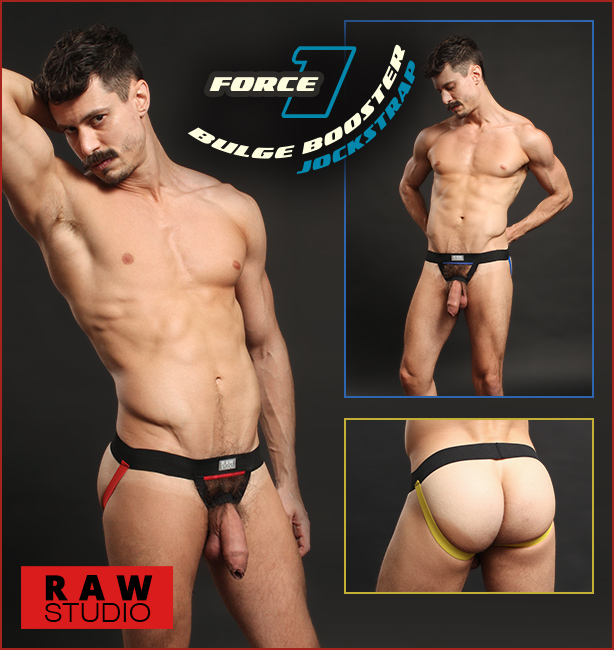 Raw Studio Force-1 Bulge Booster now in a jockstrap