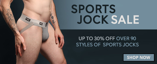 Sports Jockstrap Sale - up to 30% over 90 styles