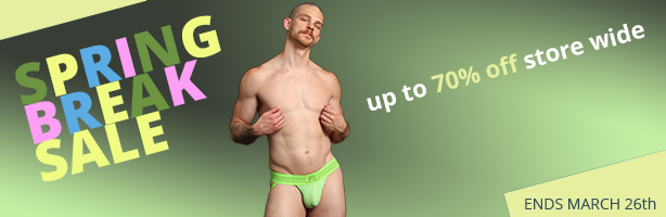 Spring Break Sale at Jockstrap Central