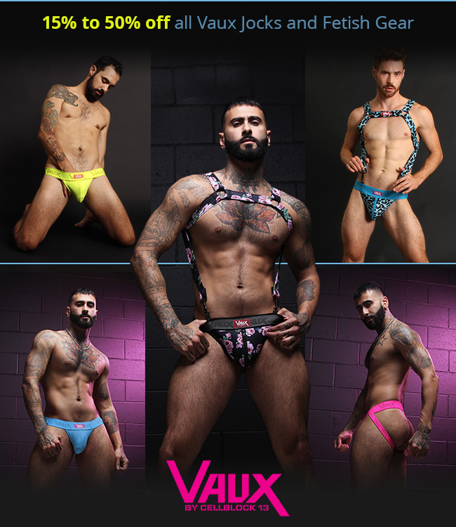 Vaux Sale - get 15% to 30% off all Vaux Gear