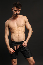 Cellblock 13 Slick Carpenter  Zipper Shorts