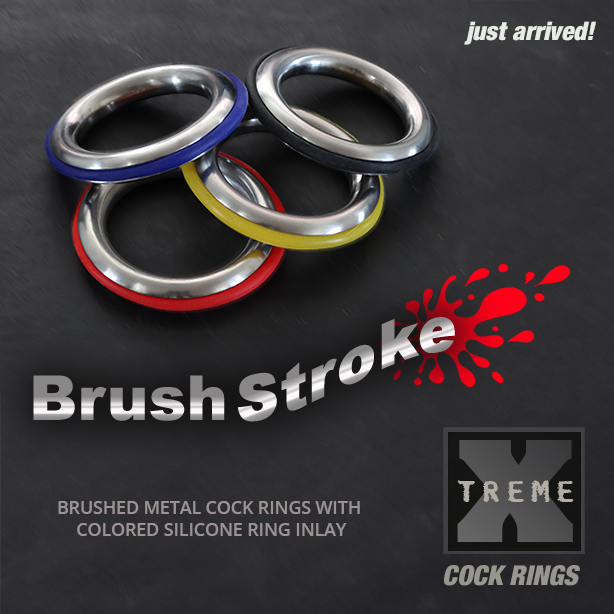 Xtreme Brush Stroke Cock Ring