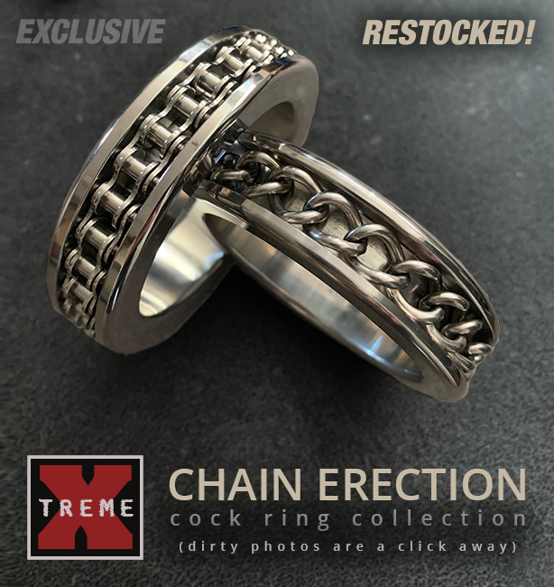 Xtreme Chain Erection Cock Ring Collection